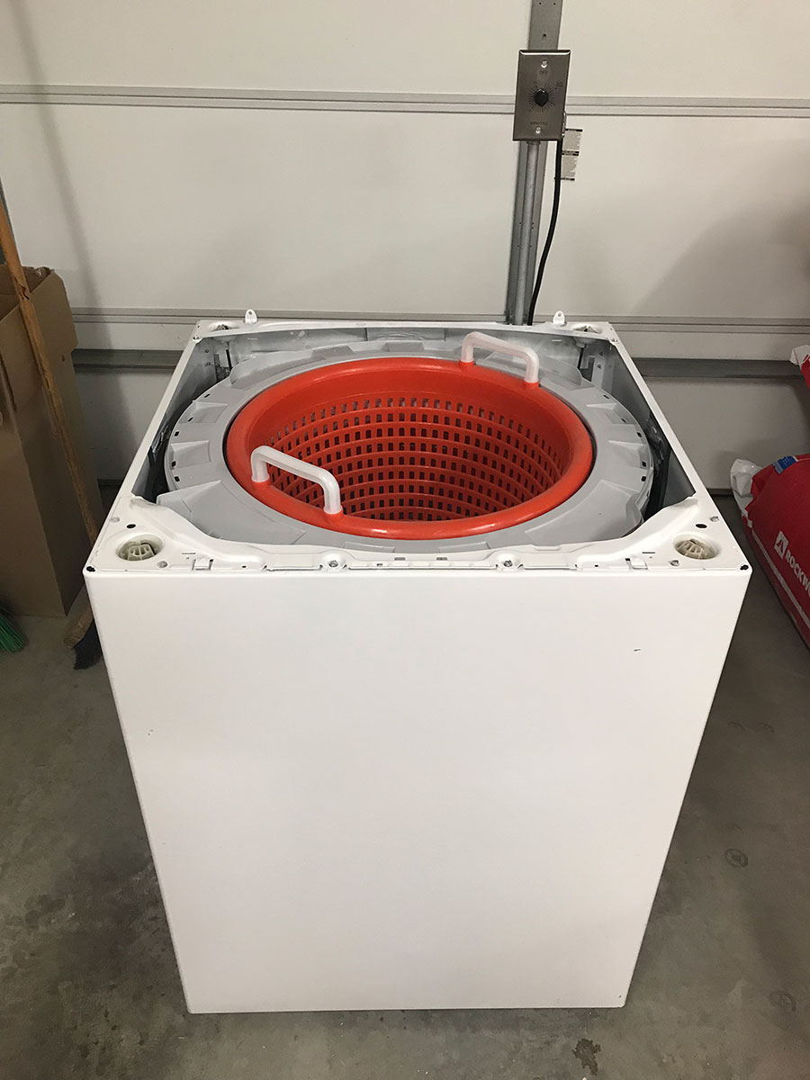 DIY Greens Washer